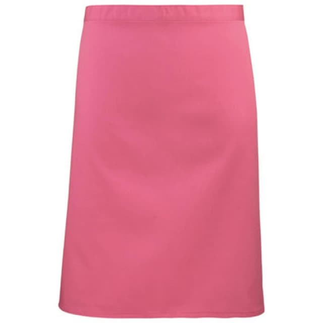 Premier Premier Colours Mid Length Apron in Fuchsia Fuchsia One Size Unisex 5063470681495