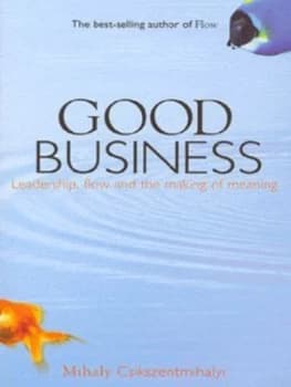 Good Business by Mihaly Csikszentmihalyi Paperback