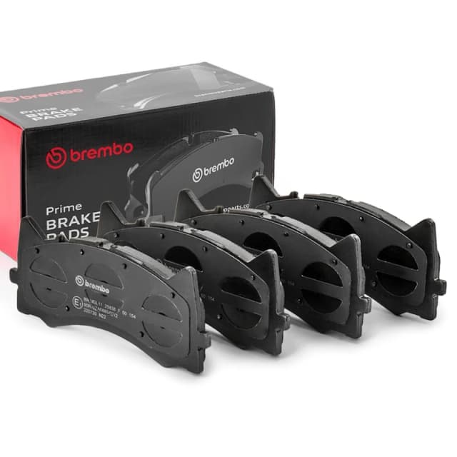 BREMBO Brake pad set PRIME LINE prepared for wear indicator P 50 154 Brake pads,Brake pad set, disc brake MERCEDES-BENZ,C-Klasse T-modell (S205)