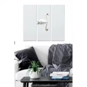 MDF293157 Multicolor Decorative MDF Painting (3 Pieces)