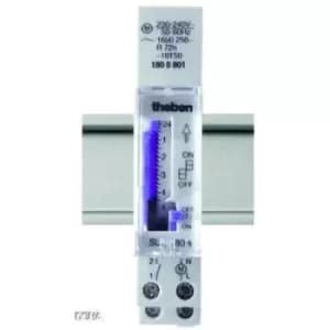 Theben 1800001 DIN rail mount timer analogue 230 V