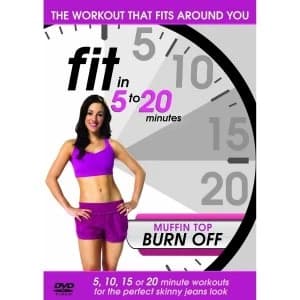 Fit In 5 To 20 Minutes: Muffin Top Burn Off DVD