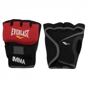 Everlast Gel Hand Wraps - Black/Red