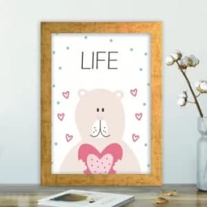 AC3523347292 Multicolor Decorative Framed MDF Painting