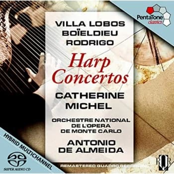 Michel - Villa Lobos/Boieldieu/Rodrigo: Harp Concertos CD