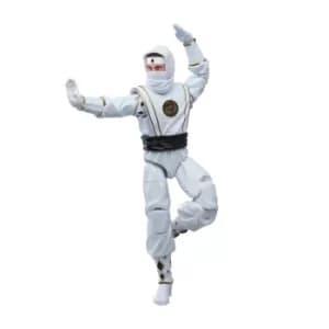 Hasbro Power Rangers Lightning Collection Monsters Mighty Morphin Ninja White Ranger 6" Action Figure