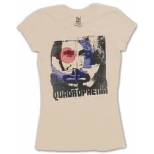 The Who Four Square Natural Ladies TShirt Size: Small