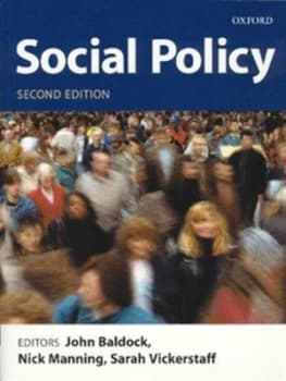 Social Policy by John Baldock Paperback