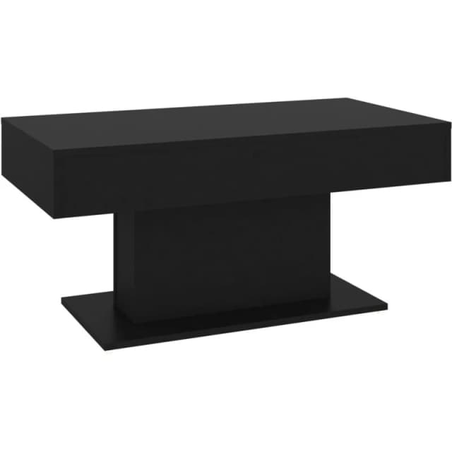 VIDAXL Coffee Table Black 96x50x45cm Engineered Wood Vidaxl 8720286560334