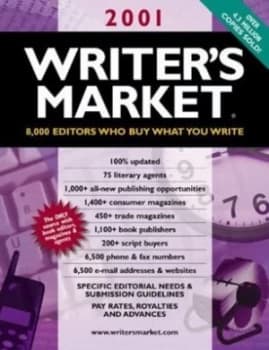 2001 Writers Market by Kirsten C Holm Paperback