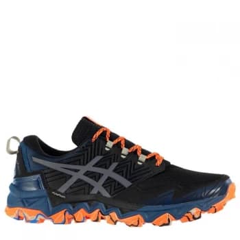 Asics Gel Fujitrabuco 8 Mens Trail Running Shoes - Blue/Black