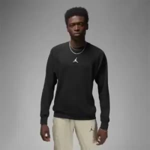 Jordan M J Df Sport Fleece Crewneck, Black/White, Male, Crewnecks, DV1286-010