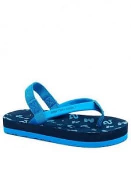 Animal Boys Goofey Flip Flop - Blue