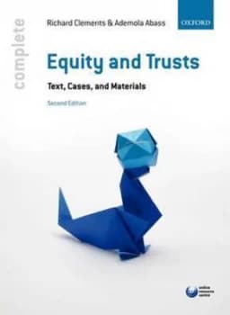 Complete Equity and Trusts by Richard Clements Paperback