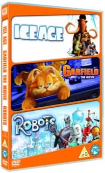 Robots / Ice Age / Garfield The Movie DVD