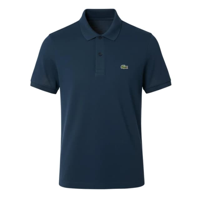 Lacoste Slim-Fit L.12.12 Pique Polo Shirt Blue male XS