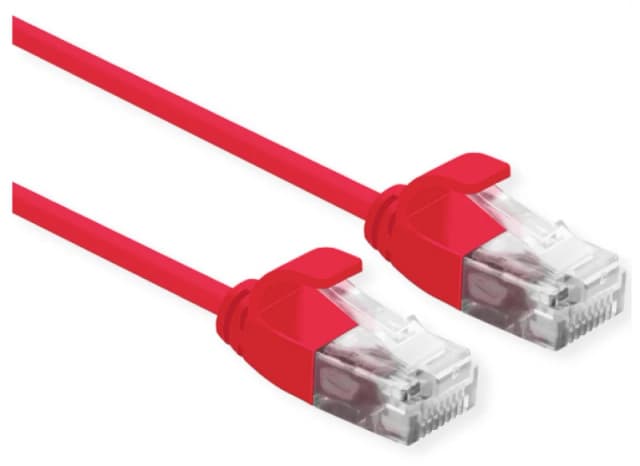 ROLINE 21.15.3917 networking cable Red 5m Cat6a U/UTP (UTP)