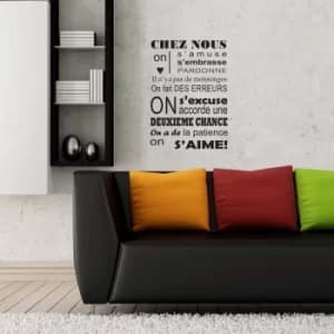 YS-02 Black Decorative Wall Sticker