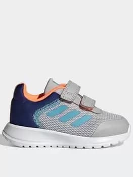 adidas Unisex Infant Tensaur Run 2.0 - Grey/Blue, Grey/Blue, Size 5