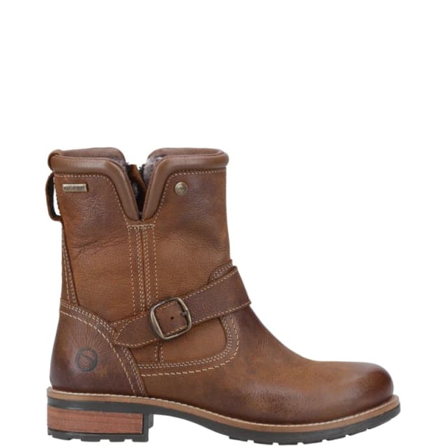 Cotswold Womens Kinsham Waterproof Pull On Country Ankle Boots - UK 4 Brown female GDE2799TAN4