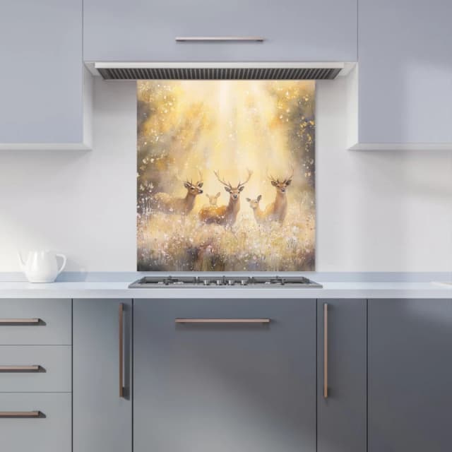 Designer Kitchen Splashbacks Ava Sterling: 00010 Kitchen Splashback Size: 600mm x 750mm Multicolor Unisex 600mm x 750mm