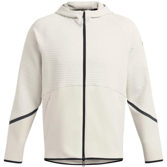 Under Armour Mens Unstoppable Zip Hoodie White male S