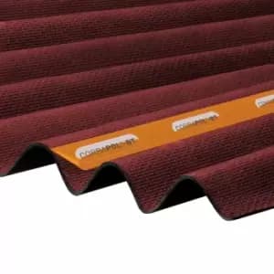 Corrapol-BT Red Corrugated Bitumen Sheet 930 X 2000mm