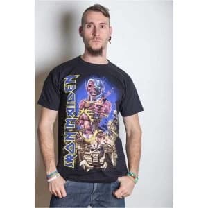 Iron Maiden - Somewhere Back in Time Unisex Medium T-Shirt - Black