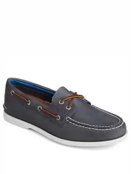 SPERRY 2-Eye Plushwave - Navy, Size 7, Men