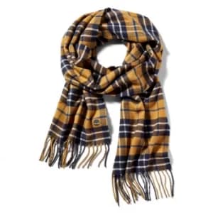 Timberland Cape Neddick Scarf With Gift Box For Men In Yellow, Size ONE