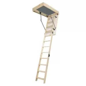 Werner 3 Section 11 Tread Folding Loft Ladder