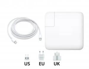 Generic 87W USB C Power Adapter UKUSEU Charger USB C Cable For Macbook