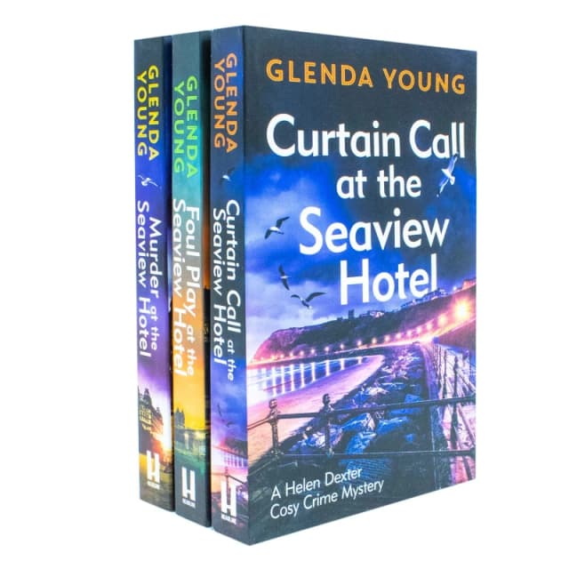 Helen Dexter Cosy Crime Mysteries 3 Book Set Glenda Young Murder At The Seaview Hotel Glenda Young Books