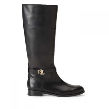 Lauren by Ralph Lauren Baylee Knee High Boots - Black