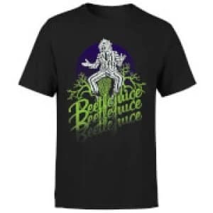 Beetlejuice Faded T-Shirt - Black