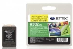 HP302XL F6U68AE Black Remanufactured Ink Cartridge by JetTec H302BXL