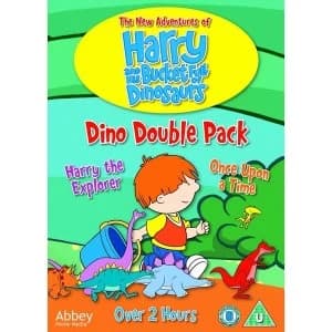 Harry & His Bucket Full of Dinosaurs Dino Double Pack DVD
