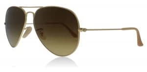 Ray-Ban RB3025 Sunglasses Matte Gold 112/85 55mm