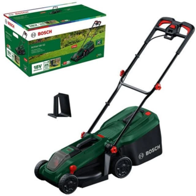 Bosch Rotak 18V-34 Cordless Lawnmower Lawn Mower 34Cm Bare Unit - Bosch Power For All
