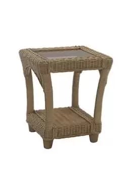 Desser Seville Light Oak Conservatory Lamp Table