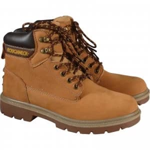 Roughneck Mens Tornado Safety Boots Wheat Size 10