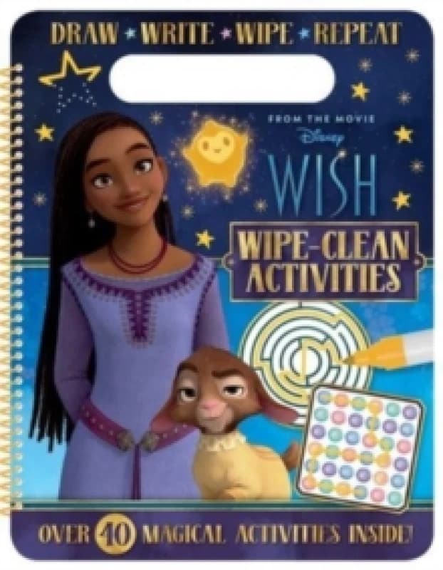 Disney Wish: Wipe Clean Activities Paperback / softback