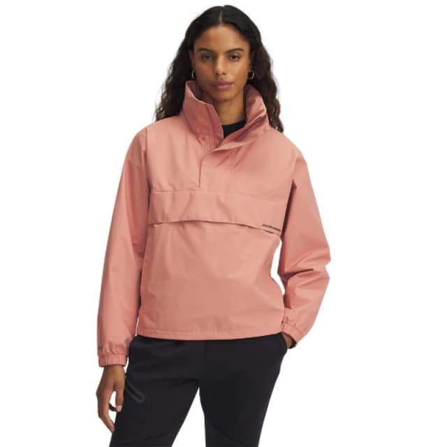 Under Armour Cloudstrike Anorak Jacket Pink female 8-10