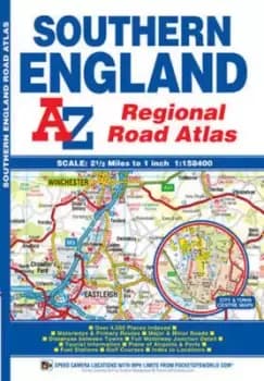 Southern England Regional Road Atlas by Geographers' A-Z Map Company