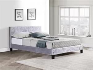 Berlin Steel Crushed Velvet