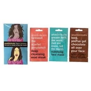 Anatomicals Face the World Masks x3