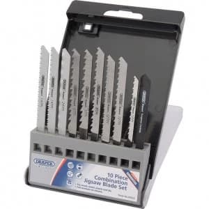 Draper Expert 10 Piece Assorted Jigsaw Blade Set