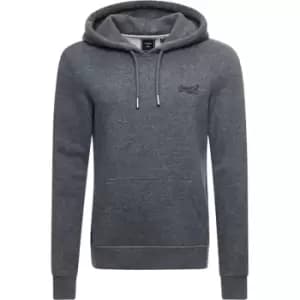 Superdry Logo Hoodie - Grey