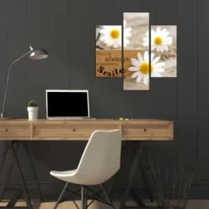 3MDF-060 Multicolor Decorative MDF Painting (3 Pieces)