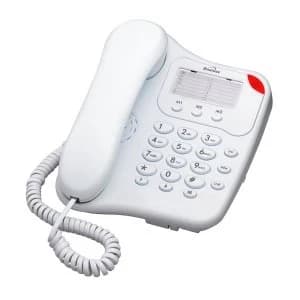 Binatone Corded Telephone with Adjustable Ring Volume and Wall Mountable